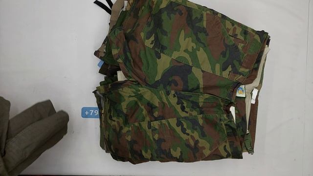 36949 Шорты мужские карго, 4пак, Pantaloncini Cargo, секондоптом