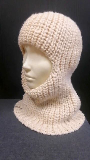 Модный аксессуар-балаклава. #балаклава #вязанаябалаклава #вязанаяшапка #вязанаяодежда #вязание смотреть онлайн