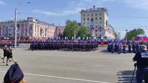 г. Барнаул. Парад в честь 80-летия Победы в ВОВ