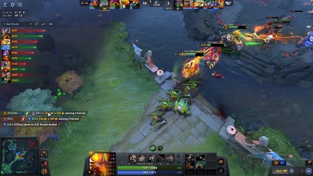 EHOME vs Dandelion Esports Club  (2 гра) BO2 | DPC CN | Summer Tour 2022