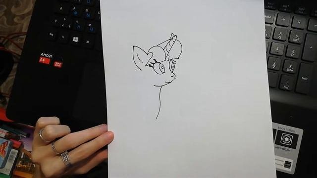 Рисуем Сказочную Пони/Draw A Pony