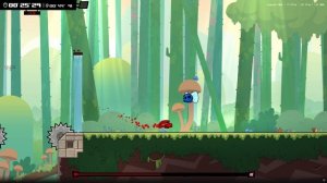 Kalashnik #60. Super Meat Boy Forever. Продолжаю обучение, первые противники / Часть #4