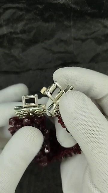 гранатовый браслет  #натуральныекамни #гранат #грнато?