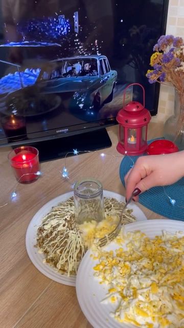 Салат Гранатовый браслет. #рецепт #рецепты #еда #кулина смотреть онлайн