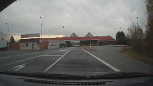 Проезд границы Чехия-Австрия.