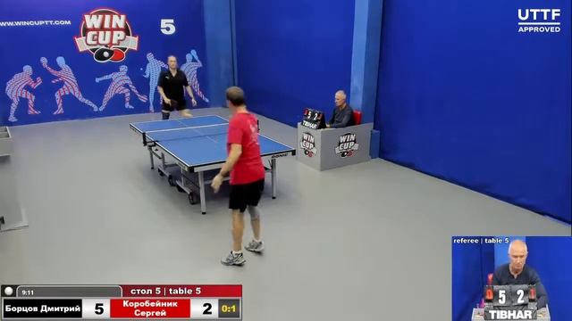 18:30 Борцов Дмитрий 0-3 Коробейник Сергей cтол 5 ЮГ-3 28.09.21 смотреть онлайн