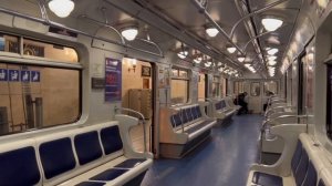 Поездка на метропоезде из вагонов «ЕМ-501/ЕМА-502» по лин?