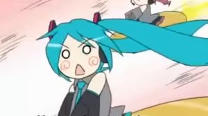 Hatsune miku, triple baka.