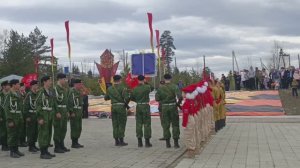 ≪ПОСТРОЕНИЕ 80 лет ВЕЛИКОЙ ПОБЕДЕ! - 9 мая 2025г≫ БАМ Таксимо Татьяна Шаманская. АВТОР: А.Шаманская