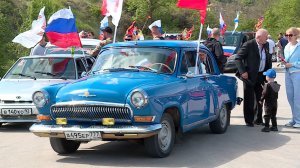 В Севастополе 50 автомобилей приняли участие в «Автопробеге Победы»
