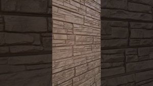 Отделка фасада панелями "под камень"