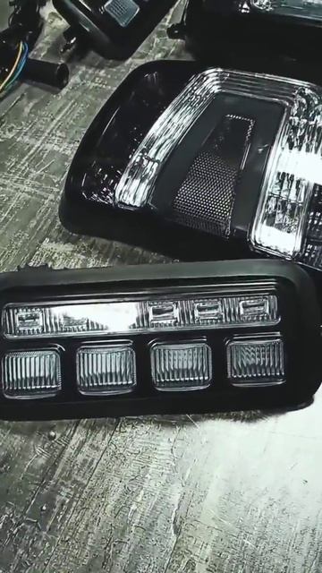 Комплект передних и задних фонарей на Ниву смотреть онлайн