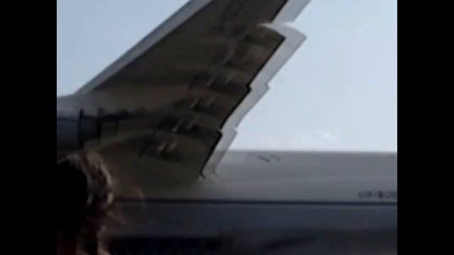 Посадка АН-124 (landing AH-124) самый большой самолет