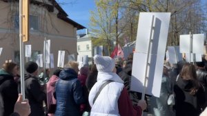 Бессмертный полк в Кировске. 80 лет Победы