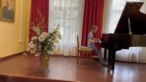Евстафьева Марья И.С.Бах «Маленькая прелюдия»
