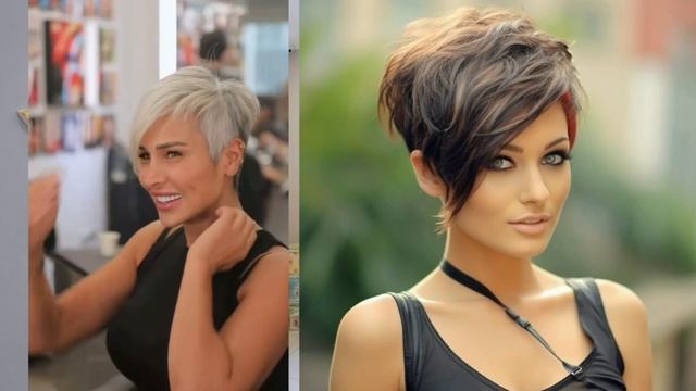 Великолепные стрижки на короткие волосы женские 2025 го смотреть онлайн