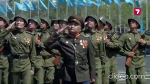 Парад победы в Казахстане 2025 (наоборот)