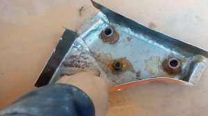 Тойота Королла Е101.Восстановление крепления задней балки. (1)