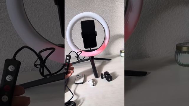 LED XO Селфі-кільце BGD007/MJ26 RGB чорний смотреть онлайн