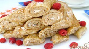 Ажурные блины на дрожжевом тесте с творогом!