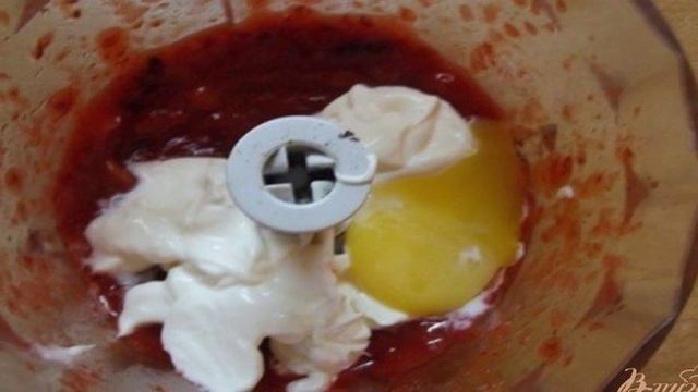 Курица в клубничном маринаде