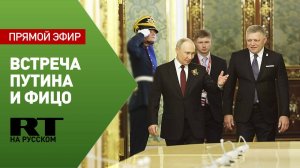 Президент России проводит переговоры с Робертом Фицо