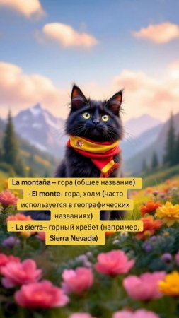 Гора по-испански