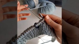 Прибавки в реглане при вязании платочной вязкой