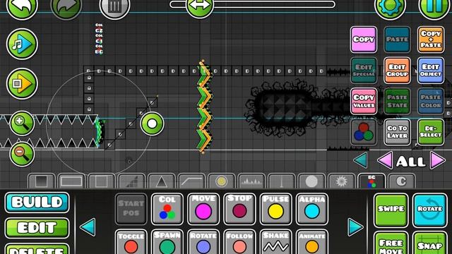 Мой уровень в Geometry Dash Beta 0.2(100000000 cliks) смотреть онлайн