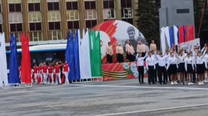 "Полюшко-поле" на празднике  80 лет Победы. Нефтекамск.