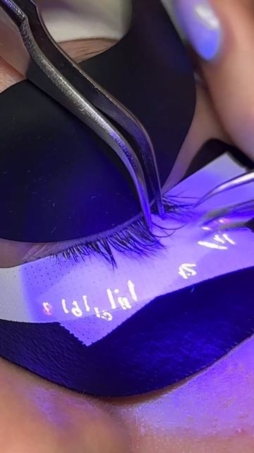 LED наращивание ресниц. UV lash extensions #lashextensions #lashes #uvlasermarker