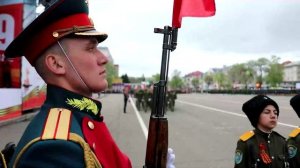 Военный парад в Уссурийске