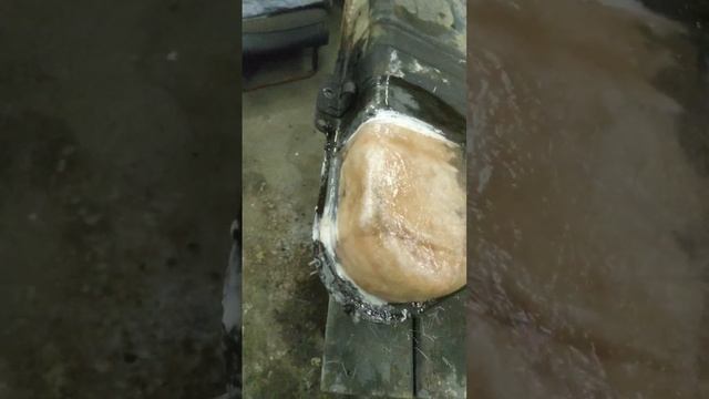 ремонт топливного бака стекловолокном