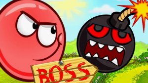 Красный Шарик,  красный Несносный Шарик,  Красныч Игра.  мультики для детей.  Красный колобок