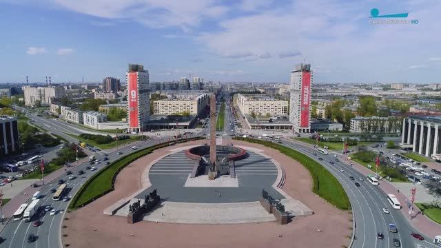 Зелёный пояс Славы. Монумент героическим защитникам Ленинграда