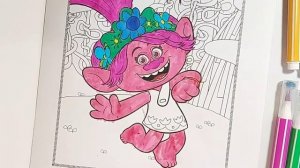 Раскраска Тролли 2//тролли 2//Раскраска для детей