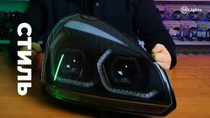 ОБЗОР BI-LED фар EALights для Lada PRIORA в стиле BMW