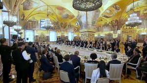 В Кремле от имени президента России в честь Дня Победы был дан торжественный прием