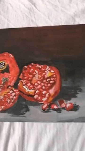 РИСУНОК АКВАРЕЛЬЮ ГРАНАТЫ смотреть онлайн