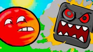 Красный Шарик,  красный Несносный Шарик,  Красныч Игра.  мультики для детей.  Красный колобок