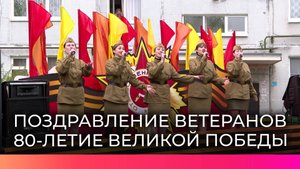 Агитбригады поздравили ветеранов Великой Отечественной войны с праздником