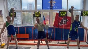 Армейский рывок гири 24 кг💪🏻 заключительная минута! ?