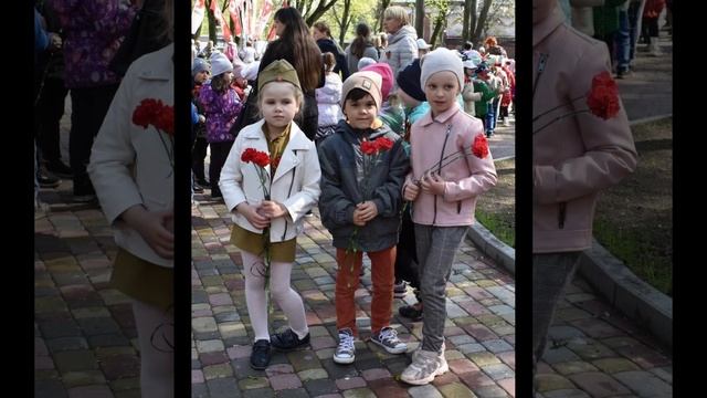 С Днем Победы!🎖🎉 Видео с нуля и до сегодня- под песни Лизочки в 4,5 лет. #80лет #великаяпобеда