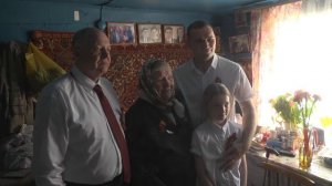 Поздравление ветеранов. Сузунский район.