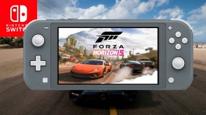 Forza Horizon 5 Nintendo Switch Lite Gameplay - Remote Play