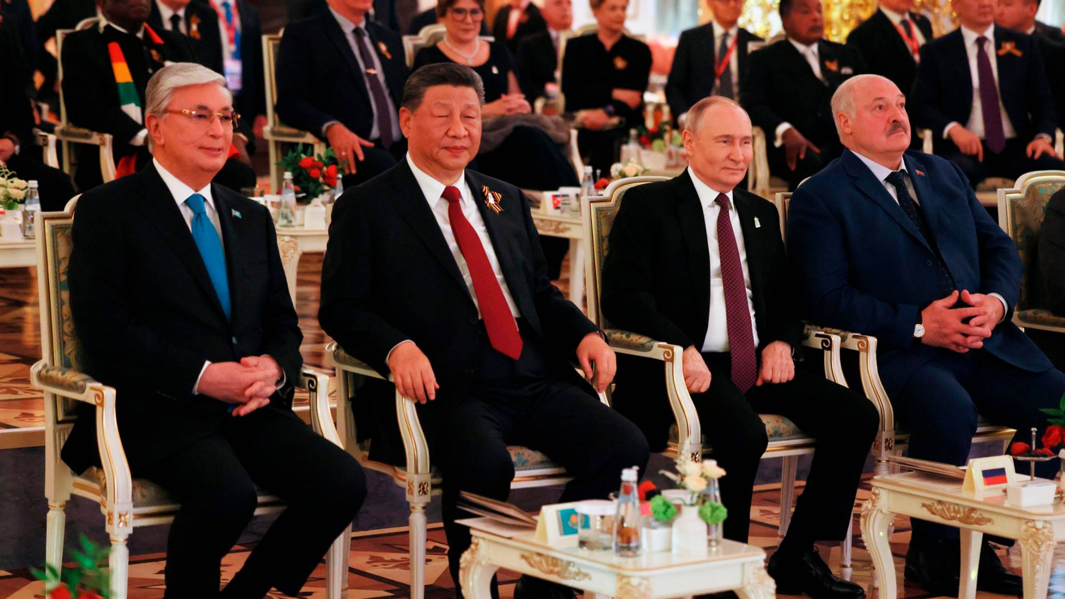 Лидеры двадцати семи государств прибыли в Москву на празднования Дня Победы