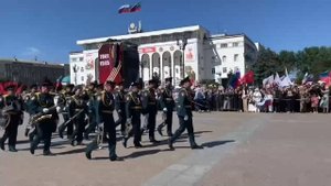 В Махачкале прошли торжественный митинг и шествие «Бессмертного полка» в честь Дня Победы