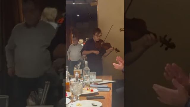 Выступление на дне рождения. Композиция "Седая ночь" г? смотреть онлайн