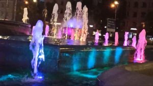 фонтаны у Парка Победы 13 сентября 2024. город Санкт Пете?