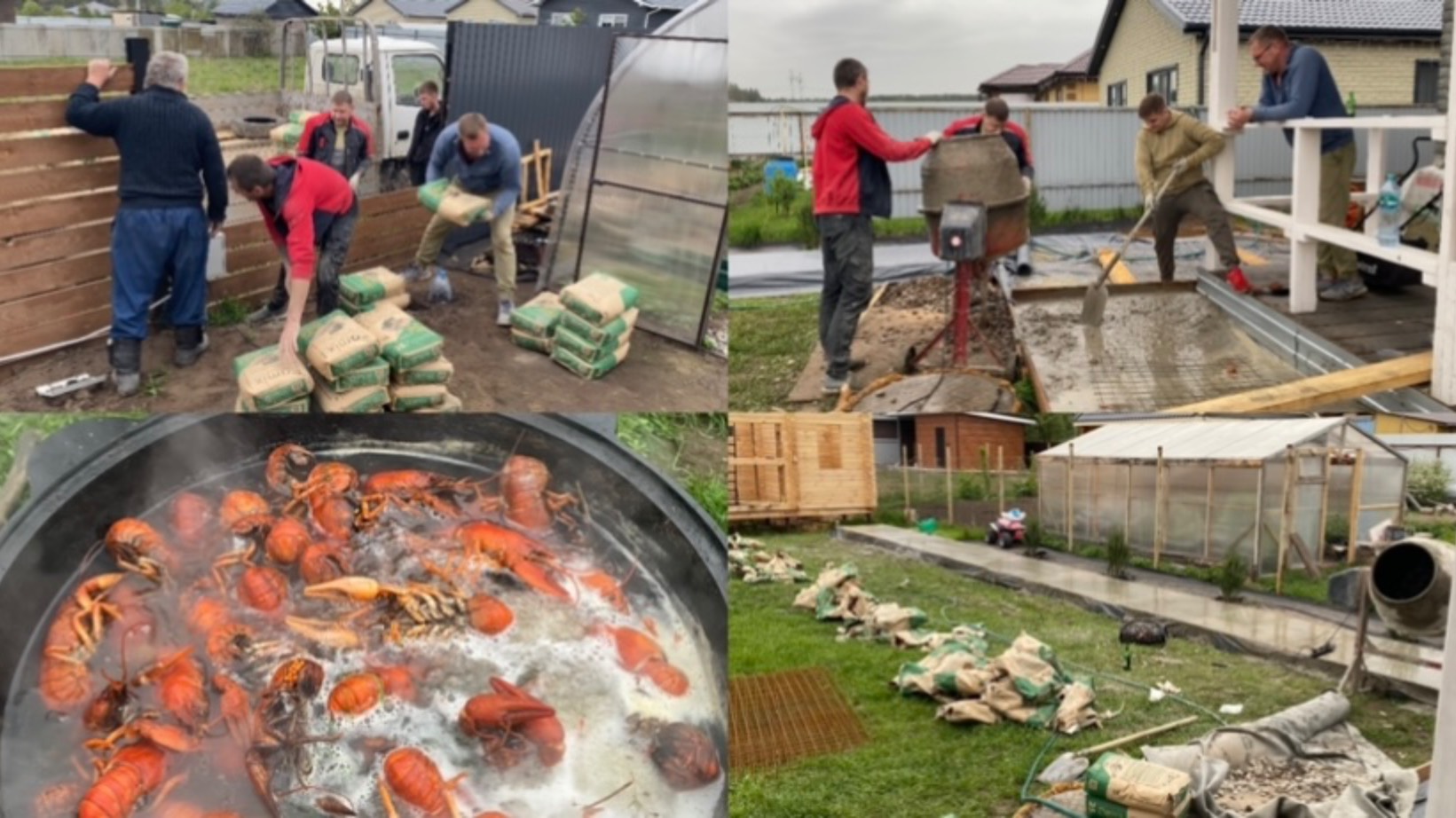 МУЖИКИ РАБОТАЮТ🔥 ЗАЛИЛИ ДОРОЖКИ БЕТОНОМ! НЕ ХВАТИЛО! ШУРПА И РАКИ НА ОГНЕ🔥 смотреть онлайн